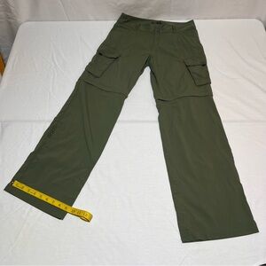 Prana Convertible 3 in 1 pants Size 8 Sage